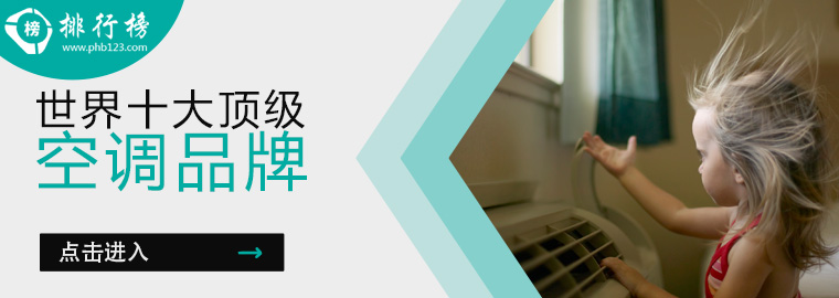 世界十大空调品牌排行榜