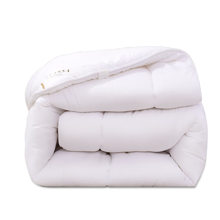富安娜 舒暖 加厚纤维被 双人冬季加厚保暖被芯 8.2斤 230*229cm 白色